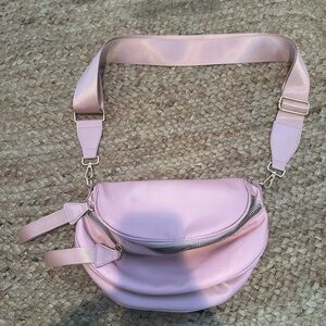 PINK CROSSBODY SATCHEL